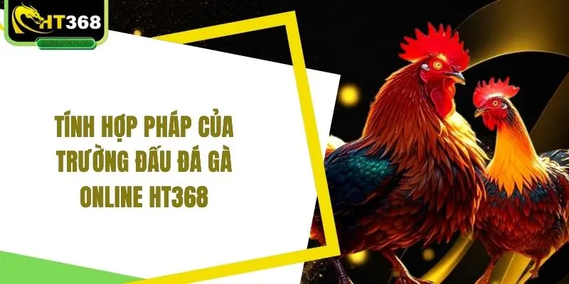 Tính hợp pháp của trường đấu đá gà online HT368